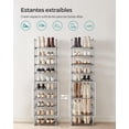 thumbnail image 3 of Zapatero SONGMICS de metal ajustable de 10 niveles, ahorrador de espacio, 3 of 9