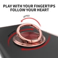 thumbnail image 6 of ELEHOLD for Google Pixel 10 /10 Pro Plating Clear Case,Transparent Case with Ring Holder Kickstand Work with Magnetic Car Mount Shockproof  ProtectivePhone Case for Google Pixel 10 /10 Pro,Rosegold, 6 of 6