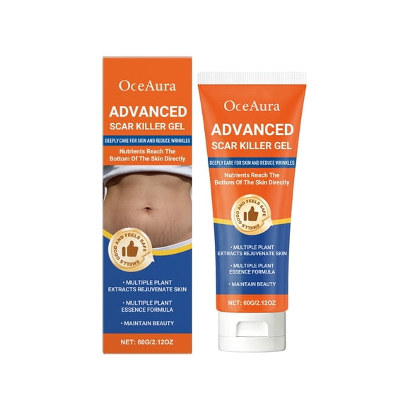 Gel de silicona para cicatrices, crema intensiva para cicatrices, eliminación de queloides para estrías, cicatrices quirúrgicas, cesárea, acné, lesiones, quemaduras, cicatrices