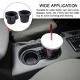 thumbnail image 4 of Acaigel 2 Pcs Black Insert Liner Cup Holder For Nissan Frontier Xterra Pathfinder, 4 of 5