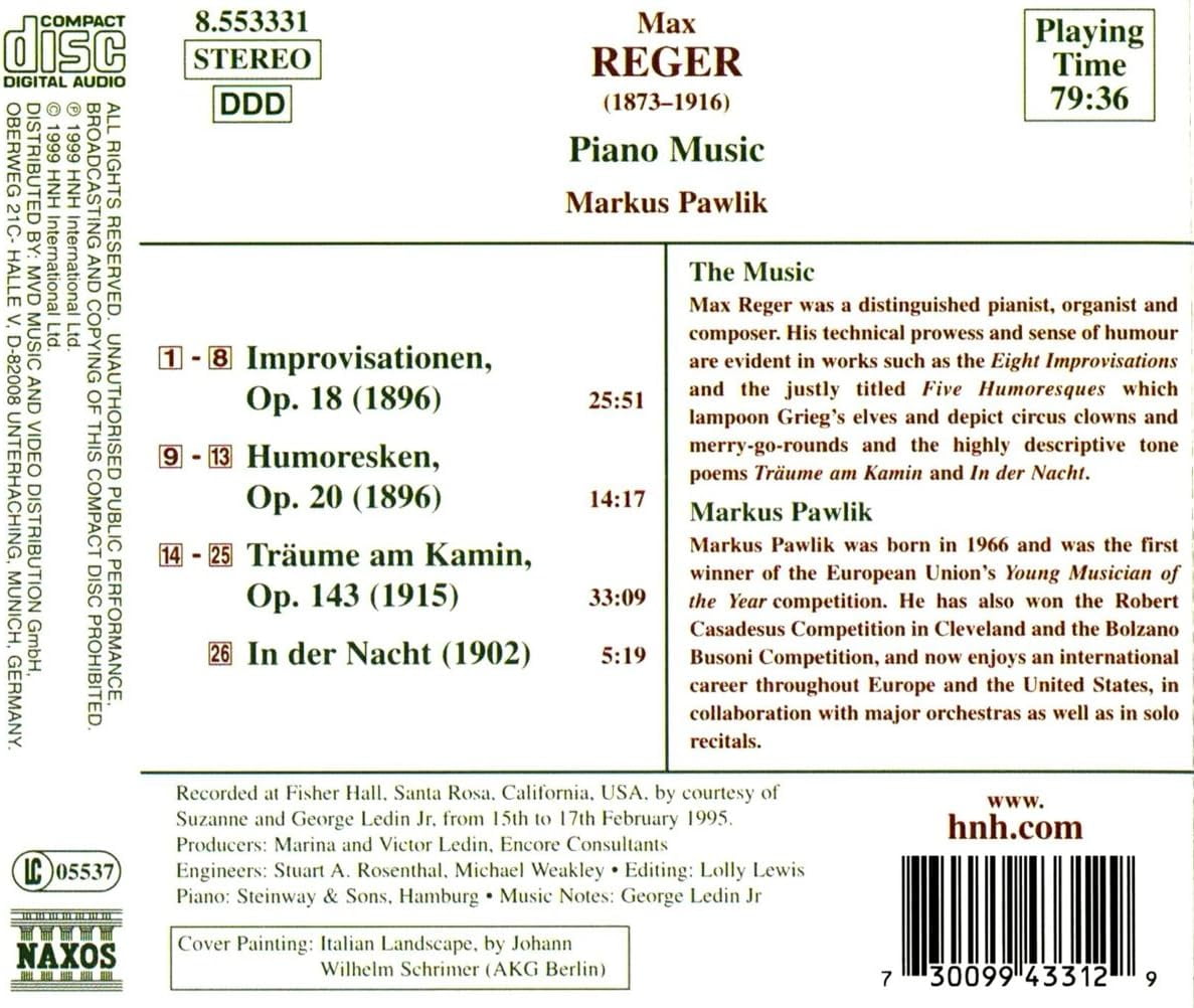 Markus Pawlik - Piano Music - Music & Performance - CD