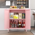thumbnail image 6 of Bathroom Floor Cabinet,Storage Cabinet with Adjustable Shelf,Modern Freestanding Organizer,Farmhouse Buffet Sideboard,Accent Cabinets for Bathroom,Kitchen,Entryway, 6 of 6