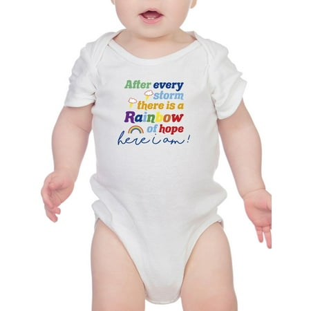 

After Every Storm Quote Bodysuit Infant -Smartprints Designs 12 Months