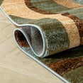 thumbnail image 4 of Well Woven Barclay Nirvana Waves Modern Geometric Multi Blue 7'10" Round Rug, 4 of 5