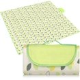 thumbnail image 1 of Manta de picnic de 200 x 150 cm (pequeña hoja suelta), manta de picnic plegable, impermeable, ideal para parques, senderismo, camping, viajes familiares, 1 of 5