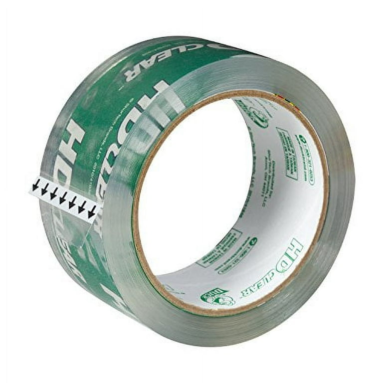 Duck HD Clear High Performance Crystal Clear Packing Tape 1.88 x