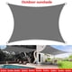 thumbnail image 2 of Toldo impermeable para exteriores, vela de sombra para jardín, patio, coche, lona rectangular para piscina, 2 of 4