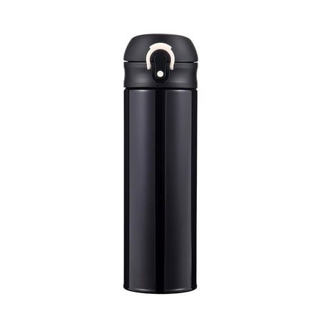 

Insulated Travel Bottle with Bounce Cover Stainless Business Gift Vacuum Cup 480ML Leakproof Universal Water Mug Office Company
