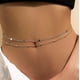 thumbnail image 1 of Cadena de cintura con cuentas, cadenas para el vientre con lentejuelas, accesorios de joyería para la cintura de playa en capas para mujeres y niñas, dorado, 1 of 4