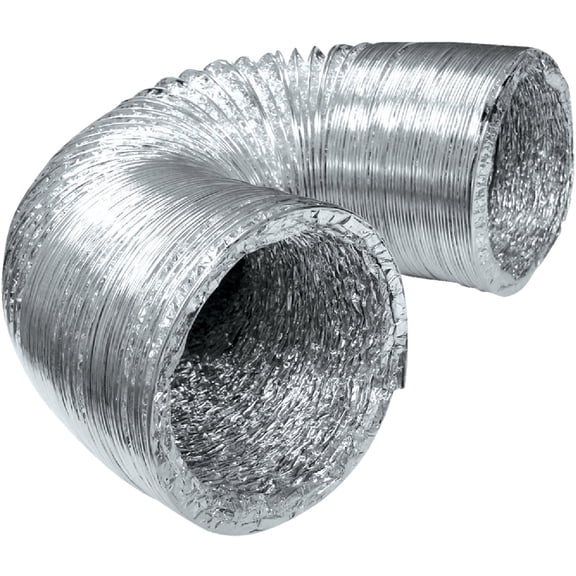 4-In. x 8-Ft. UL 2158A Clothes Dryer Laminated Transition Duct