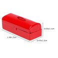thumbnail image 2 of FUTUREORYY 2Pcs Mini Tool Chest Red Iron DIY Manual Work for Living Room and Bedroom Decoration, 2 of 8