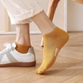thumbnail image 3 of Women's ankle socks Soft cotton low top athleisure multi-color non-display women's socks, 3 of 5
