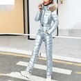 thumbnail image 2 of DUMUIELD Women's Ski Suit One Piece Jumpsuits Waterproof Snowsuits Winter Snow Snowboarding Suits Faux Fur Collar Puffy Coat Jumpsuit, 2 of 6