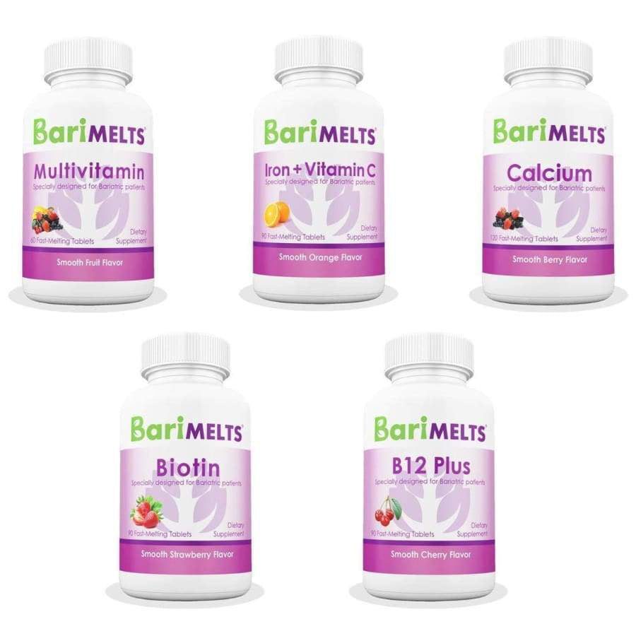 Barimelts Vitamins Gastric Sleeve Vitamin Pack Size 30 Day Supply Walmart Com Walmart Com