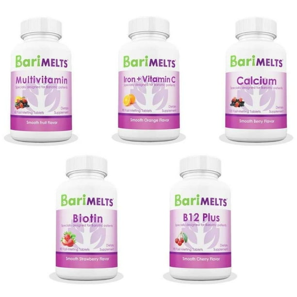 BariMelts Vitamins Gastric Sleeve Vitamin Pack Size 30Day Supply