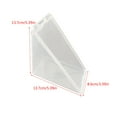 thumbnail image 5 of Portable Breakfast Sandwich Bag Plastic Cake Holder Boxes Triangular Sandwich Packaging Boxes for Wedding Party, 5 of 6