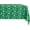 Green Shamrock, variant on Independence Day Patriotic Tablecloth Rectangle - Waterproof Spillproof Stain Resistant Star Patterned Washable Table Cloth for July 4th Holiday Picnic Party, 60 x 84 Inch