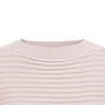 thumbnail image 7 of Dxzfnsa Womens Casual Oversized Loose Solid Round Neck Sweater Long Sleeved Long Sleeve Shirts for Women Pink-XL, 7 of 7