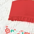 thumbnail image 7 of LJEFF Girls Floral Bikini Swimsuits 2 Piece, Cute Modest Straps Ruffle Kids Bathing Suit Red Size 12, 7 of 7