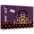thumbnail image 1 of Jennifer Matla 32x26 Gallery Wrapped Canvas Wall Art Titled - Leopard Handbag III, 1 of 4