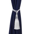 thumbnail image 6 of BEL AVENIR 4Pack Tassel Curtain Rope Tie Crystal Hanging Ball Decoration Fringe White, 6 of 7