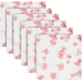 thumbnail image 6 of GZHJMY Cherry Blossom Flower Cloth Napkins Set of 4, Reusable Washable Polyester Dinner Napkins for Family, Restaurant, Wedding, Party Decor 20 x 20 Inch, 6 of 7