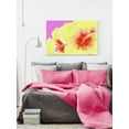 thumbnail image 5 of "Yellow Hibiscus" Painting Print on Wrapped Canvas, 5 of 7