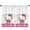 White, variant on 2 Panels Print Pattern Nursery Curtains Boys Girls Kids Hello Kawaii Cat Cute Window Drapes for Living Bedroom Playroom Room Decor Rod Pocket 52x84 Inch