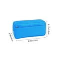 thumbnail image 3 of Leodye 1PCS Large Capacity Oxford Fabric Pencil Case Waterproof Wear Resistant Stationery Pouch for office Travel Daily Supplies Storage -8.66x3.94x1.97 in, 3 of 6