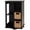 Black, variant on Stylish and Practical Rotating End Table