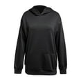 thumbnail image 4 of XIAOCHA Women's Lace-Back Hoodie Oversized Edgy Pullover Tops Trendy Streetwear Sexy Workout Hoodies, 4 of 5