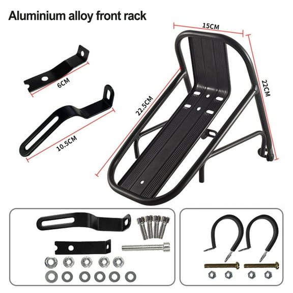 ebike electric bicycle Bike Front Rack Aluminum Alloy Luggage Carrier Racks