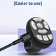 thumbnail image 3 of Cateissary Controlador para desplazamiento de vídeo y dispositivo de cambio de página Control remoto Dispositivo de cambio de página Electrónica Negro, 3 of 6