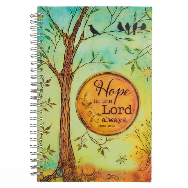 Notebook Wirebound Hope in the Lord Isaiah 40: 31 (Hardcover)