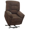 thumbnail image 2 of Coaster Home Furnishings Fauteuil Inclinable et Télécommande, Chocolat, 2 of 6