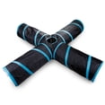 thumbnail image 2 of Cat Tunnel 4 Way Pet Play Tunnel Túnel de juguete plegable, 2 of 8