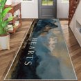 thumbnail image 2 of 2x6 FT Kitchen Runner Rugs Non Skid Washable, Faux Wool Rug Runners for Hallways Bathroom Carpet Runner, Soft Indoor Modern Floor Rug for Entryway Laundry Room, 2 of 11