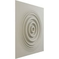thumbnail image 2 of Ekena Millwork 19 5/8"W x 19 5/8"H Shallows EnduraWall Decorative 3D Wall Panel, UltraCover Satin Blossom White (12-Pack for 32.04 Sq. Ft.), 2 of 6