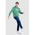 thumbnail image 3 of Sudadera Oggi Caballero Felpa 2241433 con gorro, Color Verde Claro Oggi Jeans  2241433, 3 of 5