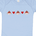 thumbnail image 4 of Inktastic Sock Monkey Heart Border Boys or Girls Baby Bodysuit, 4 of 5