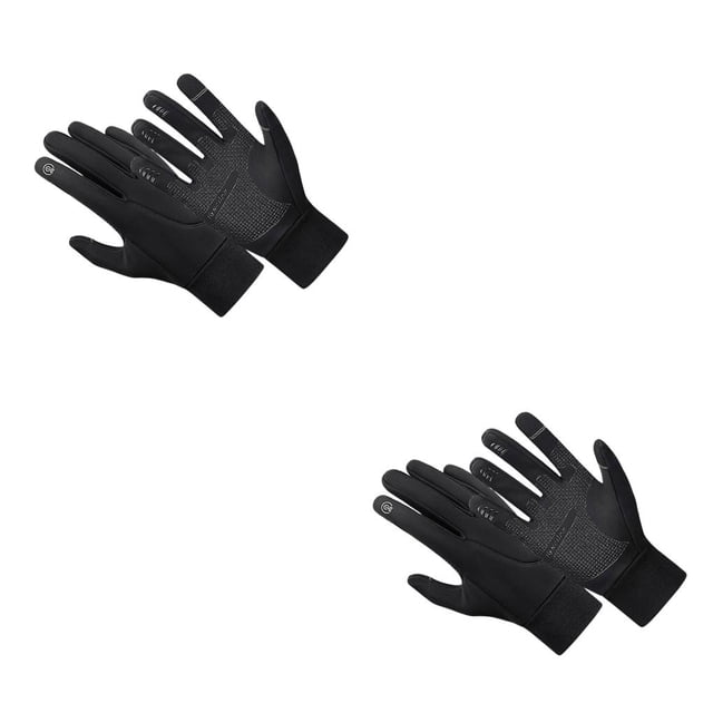 Soidarity Guante deportivo para bicicleta, manopla a prueba de viento, guantes de montar portátiles, manoplas antideslizantes con pantalla táctil, L 2piezas Soidarity CBP585358