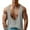 Gray, variant on Summer Tank Tops for Men Scoop Neck Sleeveless Loose Muscle Tees Comfy Casual Solid Color T Shirts