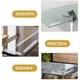 thumbnail image 3 of 30pcs Cabinet Door Bumpers Transparent Bumper Pads Glass Table Bumper Strips, 3 of 3