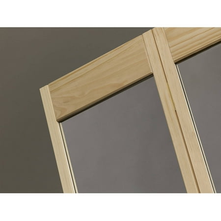 AWC 907 Traditional Mirror Bifold Door