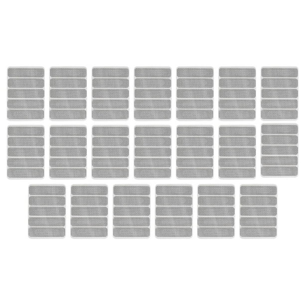 20 X Kits de reparación de malla cubierta de malla de fibra de vidrio Parche de cortina Parche de reparación de vidrio de ventana portátil para cocina Macarena Parche de pantalla de puerta de ventana