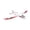 No Reflex + JST Connector/PNP Version, variant on 1280mm RC Glider Airplane 2.4GHz Fixed Wing EPP Remote Control Aircraft Rear Pusher Propeller Brushless RTF Plane For Outdoor Hobbyists- No Reflex + JST Connector/PNP Version