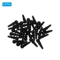 thumbnail image 3 of Uxcell Stacked Fishing Beads, 30 Pack Plastic Fishing Bead Lure Tackle Inline Making Supplies, Black, 3 of 5