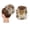 Light Brown mix Bleach Blonde, variant on Messy Curly Hair Buns Synthetic Drawstring Bun Hairpiece Comb Clip Ponytail Hair Extensions