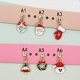 thumbnail image 2 of ALMNVO 1/4Pack Christmas Decoration Compatible with Apple watch band iWatch/Galaxy watch 5/4/3 Bracelet Silicone Strap Accessories Jewelry Decorative Ornament metal gloves Charms, 2 of 7