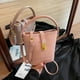 thumbnail image 2 of Bolso pequeño retro popular de este año para mujer 2025, nuevo bolso bandolera versátil, bolso tipo cubo portátil de gran capacidad de alta gama, 2 of 5